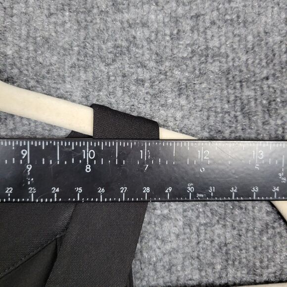 NWT CATHERINE MALANDRINO Black Sleeveless Fit & Flare Cocktail Dress SIZE 8 - Picture 11 of 12